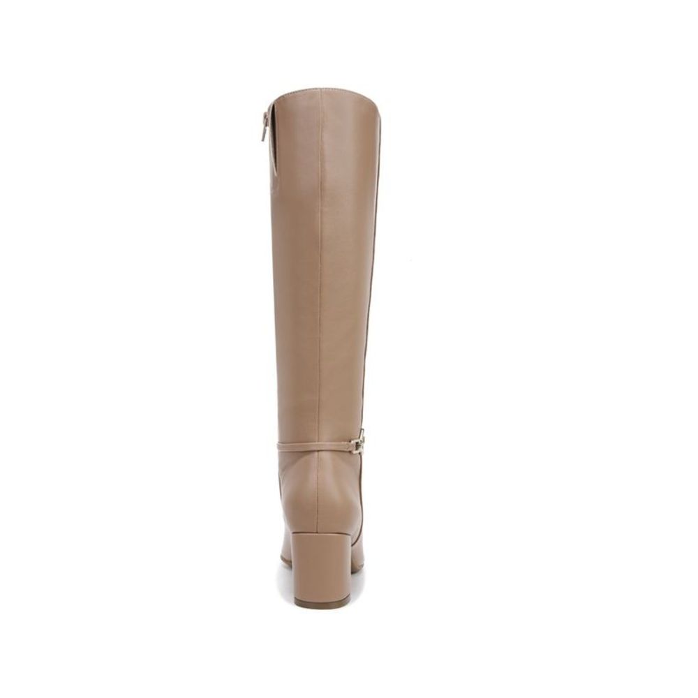 NATURALIZER Womens Taupe Beige Strap Waylon Square Toe Block Heel Boots 6.5 M - Picture 2 of 4